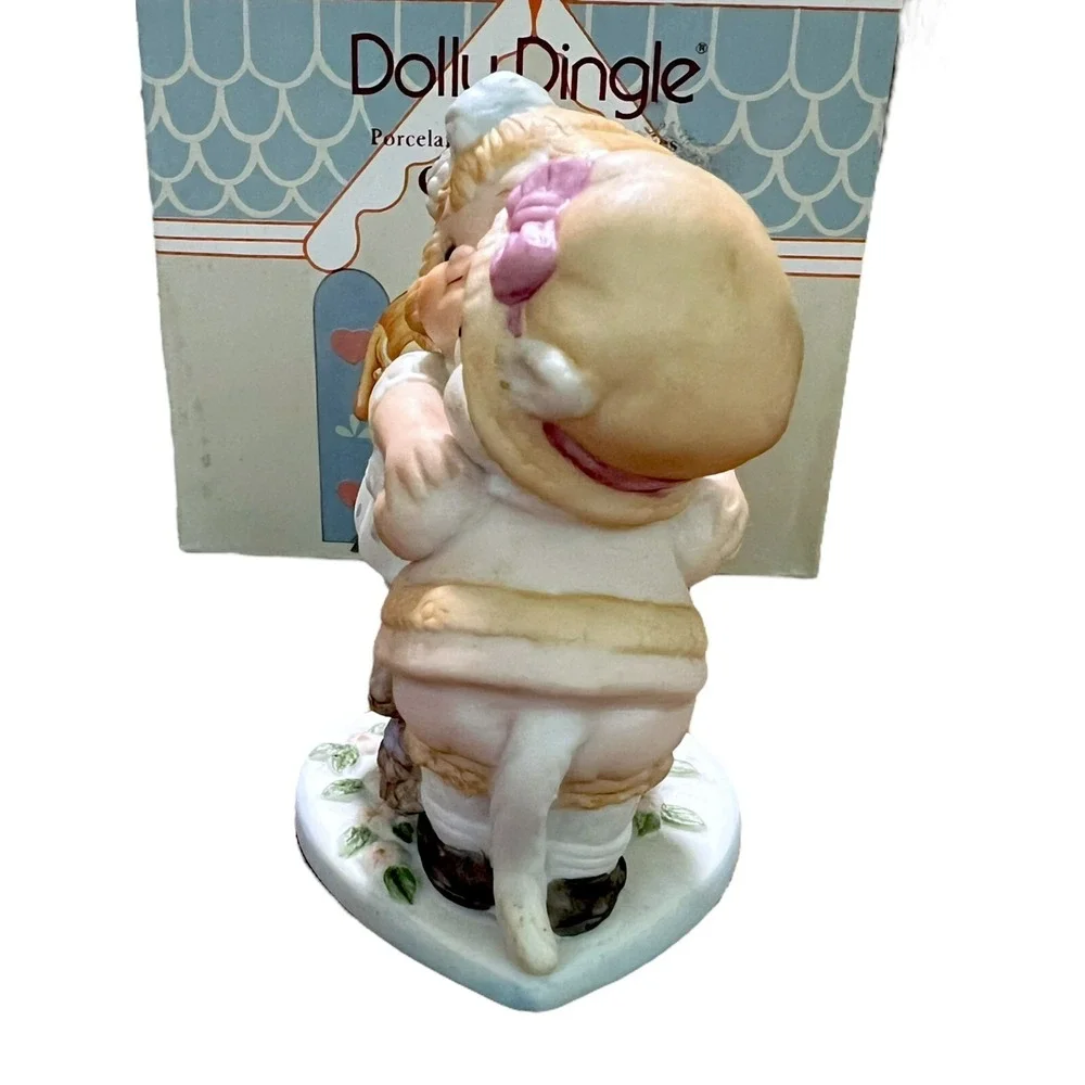 1988 DOLLY DINGLE House of Global Art God Is Purrfect Love 725205 Kitty Cat